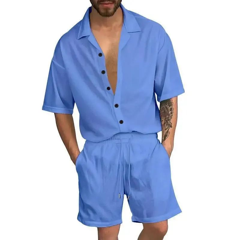 Cardigan casual beach shorts set- Sexikinis Swim