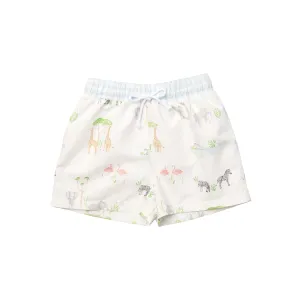 Safari Gingham Trunks