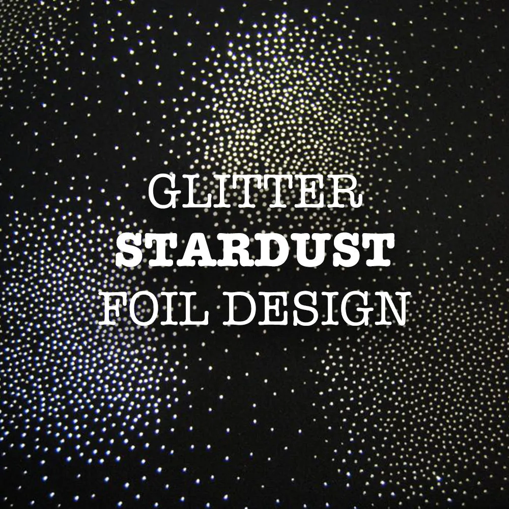 Spandex Printed Glitter Red